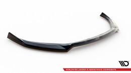 Cup Spoilerlippe Front Ansatz V.2 passend für Opel Corsa F ( Mk6) schwarz Hochglanz