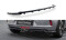Mittlerer Cup Diffusor Heck Ansatz DTM Look passend für Opel Corsa - e F ( Mk6) schwarz Hochglanz