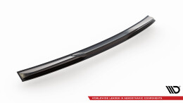 Unterer Heck Spoiler Aufsatz Abrisskante 3D für Cupra Formentor Mk1 schwarz Hochglanz