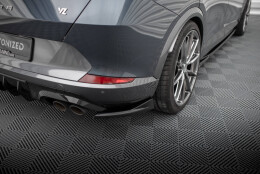 Heck Ansatz Flaps Diffusor V.3 passend für Cupra Formentor Mk1 schwarz Hochglanz