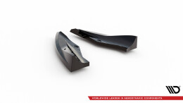 Heck Ansatz Flaps Diffusor V.3 passend für Cupra Formentor Mk1 schwarz Hochglanz