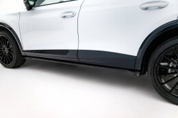 Seitenschweller Ansatz Cup Leisten V.2 passend für Cupra Formentor Mk1 Facelift schwarz Hochglanz