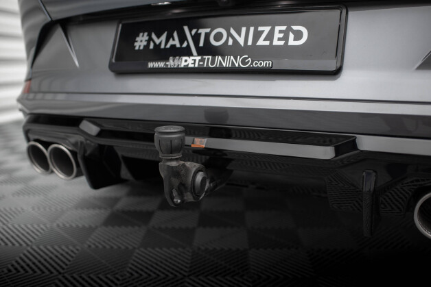 Heck Ansatz Diffusor V.3 passend für Cupra Formentor VZ Mk1 / Mk1 Facelift schwarz Hochglanz
