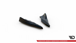 Heck Ansatz Flaps Diffusor V.4 passend für Cupra Formentor Mk1 Facelift schwarz Hochglanz