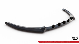Cup Spoilerlippe Front Ansatz für Ford Mondeo Sport Mk5 Facelift / Fusion Sport Mk2 Facelift schwarz Hochglanz