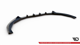 Street+ Spoilerlippe Front Ansatz passend für Ford Mondeo Sport Mk5 FL / Fusion Sport Mk2 FL schwarz Hochglanz