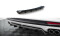 Mittlerer Cup Diffusor Heck Ansatz DTM Look passend für Ford Mondeo Sport Mk5 Facelift / Fusion Sport Mk2 Facelift schwarz Hochglanz
