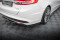 Heck Ansatz Flaps Diffusor für Ford Mondeo Sport Mk5 Facelift / Fusion Sport Mk2 Facelift schwarz Hochglanz