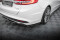 Heck Ansatz Flaps Diffusor passend für Ford Mondeo Sport Mk5 Facelift / Fusion Sport Mk2 Facelift schwarz Hochglanz