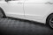 Seitenschweller Ansatz Cup Leisten für Ford Mondeo Sport Mk5 Facelift / Fusion Sport Mk2 Facelift schwarz Hochglanz