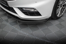 Front Stoßstange Flaps für Ford Mondeo Sport Mk5 Facelift / Fusion Sport Mk2 Facelift schwarz Hochglanz