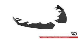 Front Stoßstange Flaps passend für Ford Mondeo Sport Mk5 FL / Fusion Sport Mk2 FL schwarz Hochglanz