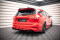 Heck Ansatz Flaps Diffusor V.5 passend für Ford Focus Kombi ST Mk4 schwarz Hochglanz