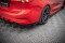 Heck Ansatz Flaps Diffusor V.6 passend für Ford Focus Kombi ST Mk4 schwarz Hochglanz