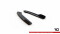 Heck Ansatz Flaps Diffusor V.6 passend für Ford Focus Kombi ST Mk4 schwarz Hochglanz