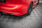 Heck Ansatz Flaps Diffusor V.7 passend für Ford Focus Kombi ST Mk4 schwarz Hochglanz