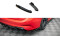 Heck Ansatz Flaps Diffusor V.8 passend für Ford Focus Kombi ST Mk4 schwarz Hochglanz