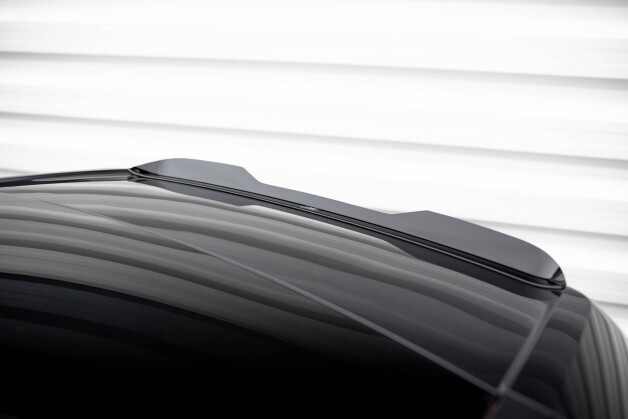 Heck Spoiler Aufsatz Abrisskante passend für BMW iX M-Paket i20 schwarz Hochglanz