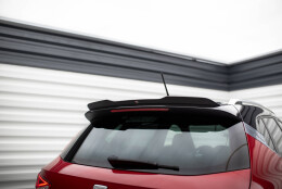 Heck Spoiler Aufsatz Abrisskante passend für Seat Arona FR Mk1 schwarz Hochglanz
