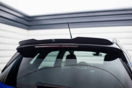 Heck Spoiler Aufsatz Abrisskante passend für Seat Arona FR Mk1 schwarz Hochglanz