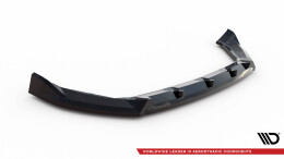 Cup Spoilerlippe Front Ansatz passend für Seat Arona FR Mk1 schwarz Hochglanz