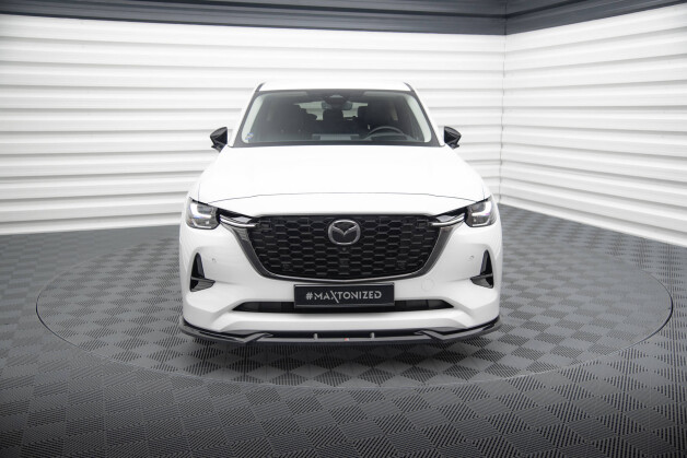 Cup Spoilerlippe Front Ansatz V.1 passend für Mazda CX-60 Mk1 schwarz Hochglanz