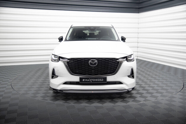 Cup Spoilerlippe Front Ansatz V.2 passend für Mazda CX-60 Mk1 schwarz Hochglanz