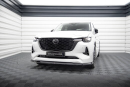 Cup Spoilerlippe Front Ansatz V.2 passend für Mazda CX-60 Mk1 schwarz Hochglanz