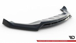 Cup Spoilerlippe Front Ansatz passend für Alfa Romeo Stelvio Quadrifoglio Mk1 schwarz Hochglanz