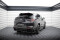 Mittlerer Cup Diffusor Heck Ansatz DTM Look passend für Alfa Romeo Stelvio Quadrifoglio Mk1 schwarz Hochglanz