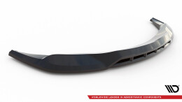 Cup Spoilerlippe Front Ansatz passend für BMW 7 E65 schwarz Hochglanz