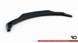 Cup Spoilerlippe Front Ansatz passend für BMW 7 E65 schwarz Hochglanz