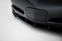 Cup Spoilerlippe Front Ansatz passend für Chevrolet Corvette C5 schwarz Hochglanz