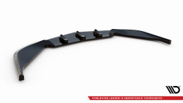 Cup Spoilerlippe Front Ansatz passend für Chevrolet Corvette C5 schwarz Hochglanz