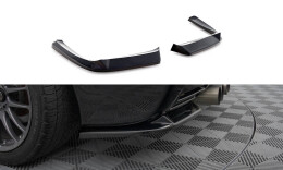 Heck Ansatz Flaps Diffusor passend für Chevrolet Corvette C5 schwarz Hochglanz