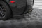 Heck Ansatz Flaps Diffusor passend für Chevrolet Corvette C5 schwarz Hochglanz
