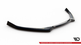 Cup Spoilerlippe Front Ansatz V.1 passend für Jaguar XE R-Sport X760 schwarz Hochglanz