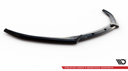 Cup Spoilerlippe Front Ansatz V.2 für Jaguar XE R-Sport X760 schwarz Hochglanz