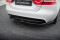 Heck Ansatz Flaps Diffusor für Jaguar XE R-Sport X760 schwarz Hochglanz