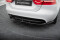 Heck Ansatz Flaps Diffusor passend für Jaguar XE R-Sport X760 schwarz Hochglanz