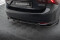 Mittlerer Cup Diffusor Heck Ansatz DTM Look für Toyota Avensis Limousine Mk3 Facelift schwarz Hochglanz