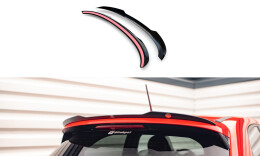 Heck Spoiler Aufsatz Abrisskante passend für Fiat 500X Sport Mk1 Facelift schwarz Hochglanz