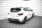 Mittlerer Cup Diffusor Heck Ansatz DTM Look passend für Renault Clio RS Mk4 schwarz Hochglanz