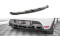 Mittlerer Cup Diffusor Heck Ansatz DTM Look passend für Renault Clio RS Mk4 schwarz Hochglanz