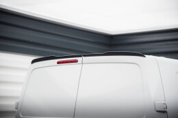 Heck Spoiler Aufsatz Abrisskante für Citroen Jumpy Mk3 schwarz Hochglanz