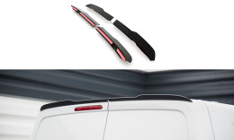 Heck Spoiler Aufsatz Abrisskante passend für Citroen Jumpy Mk3 schwarz Hochglanz