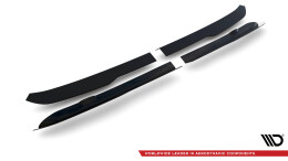 Heck Spoiler Aufsatz Abrisskante passend für Citroen Jumpy Mk3 schwarz Hochglanz