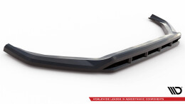 Cup Spoilerlippe Front Ansatz passend für Citroen Jumpy Mk3 / Peugeot Expert Mk3 schwarz Hochglanz