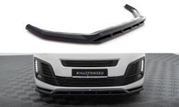 Street+ Spoilerlippe Front Ansatz passend für Peugeot Expert Mk3 schwarz Hochglanz