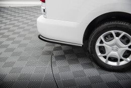 Mittlerer Cup Diffusor DTM Look Heck Ansatz für Citroen Jumpy L3 Mk3 schwarz Hochglanz